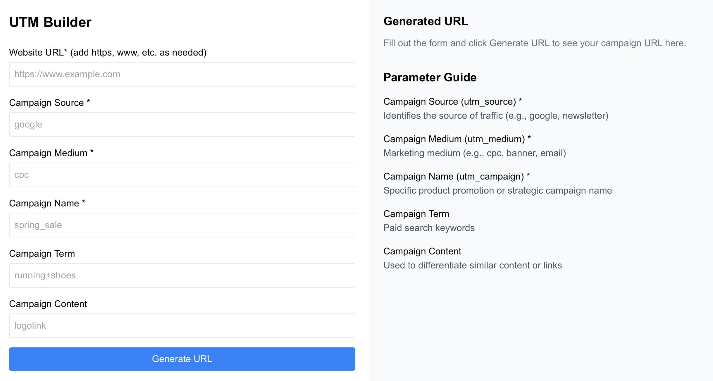 ScottFish UTM Builder Tool Screenshot